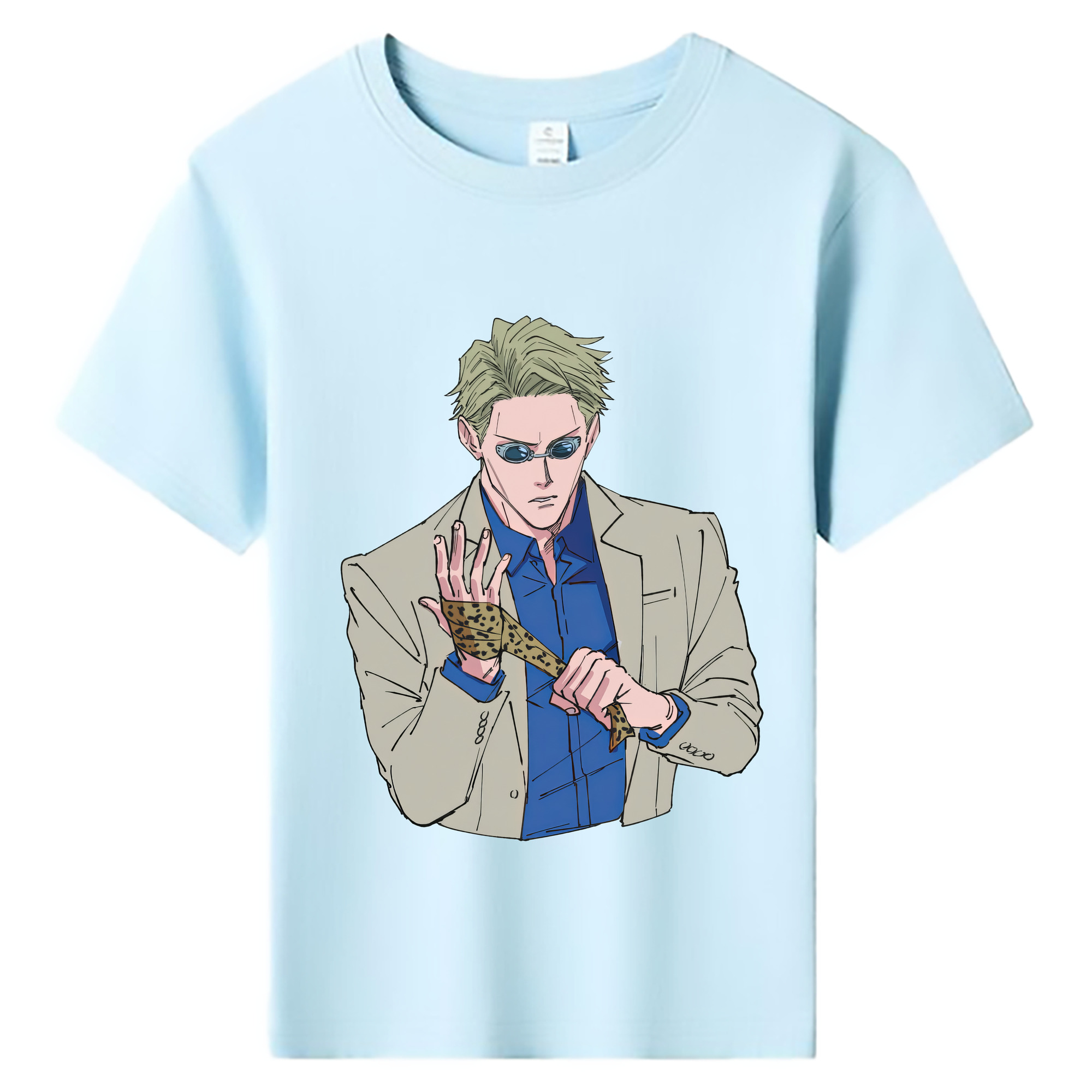 （画像用） 呪術廻戦 Jujutsu Kaisen 綿100％キッズTシャツ（フロントプリント）